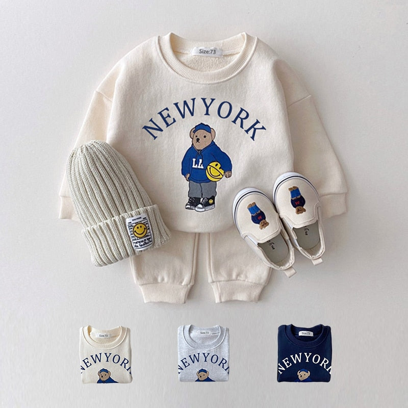 For the Kids Baby Casual Hoodie and Pants Set Aura Restored