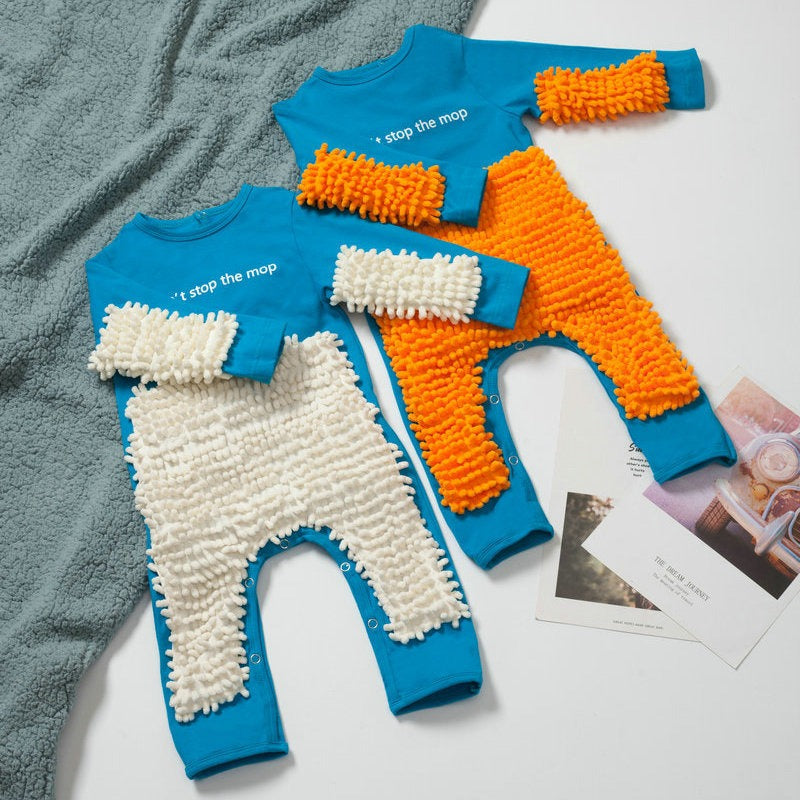 For the Kids Baby Mop Romper Aura Restored