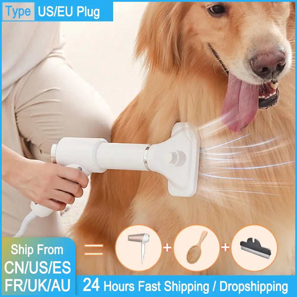 Paws & Claws Portable 2-in-1 Dog Blow Dryer Aura Restored