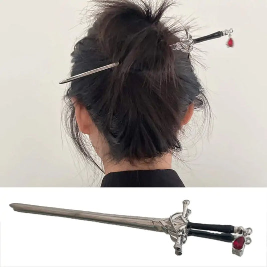 Wendigo Sword Design Hair Stick Aura Restored