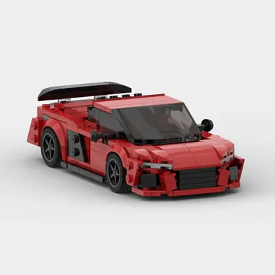 Racer KAI Supercar R8 Racer Brick Car Toys Aura Restored