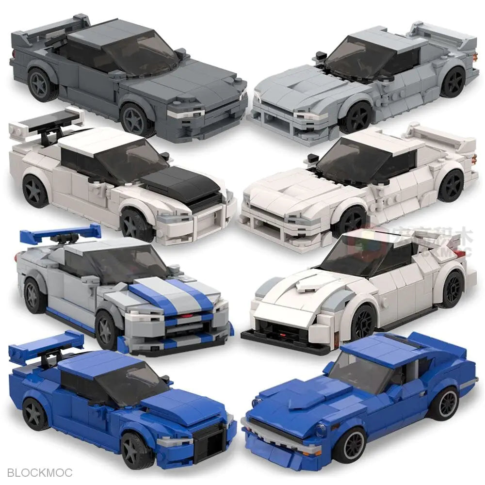 Racer KAI JDM Nissan Fast & Furious Blocks Toys Aura Restored