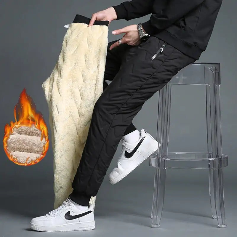 Guy Aura Fleece Winter Joggers Aura Restored