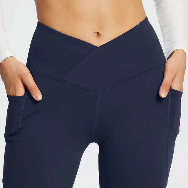 Land Near Yoga Flare Leggings Aura Restored