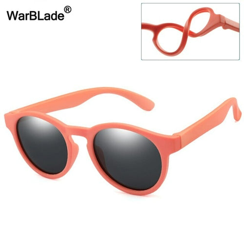 Kids Polarized Round Sunglasses Aura Restored