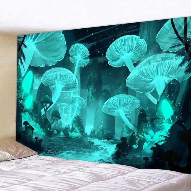 Dro 3D Fantasy Colorful Art Tapestry Aura Restored