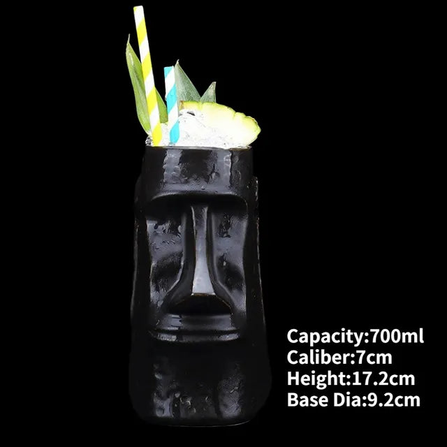 Whoa!!! Hawaii Ceramic Tiki Mugs Aura Restored