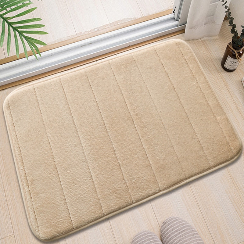 TAA Magic Bath Mat Coral Fleece Carpet Kryssable Collection Aura Restored