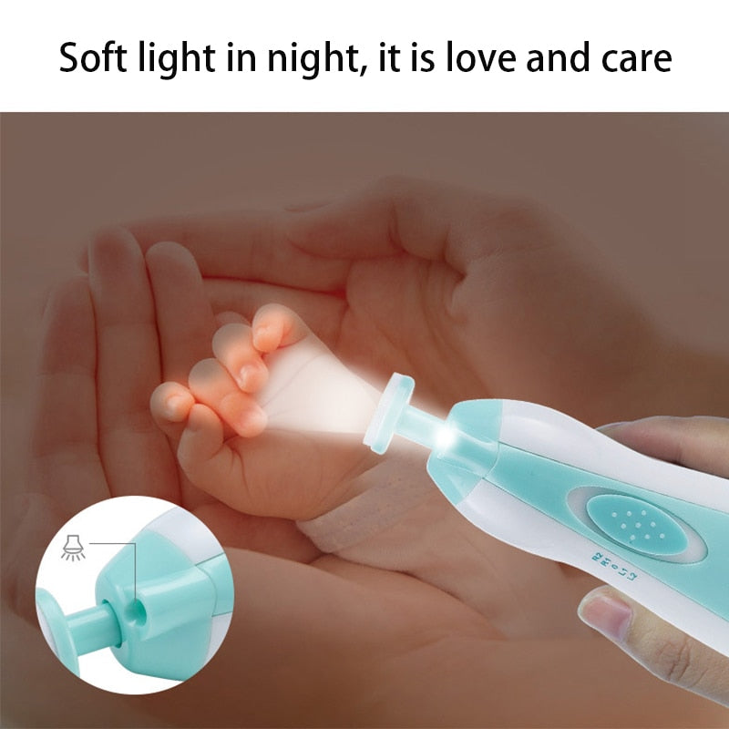 Baby Safe Electric Baby Nail Trimmer Aura Restored