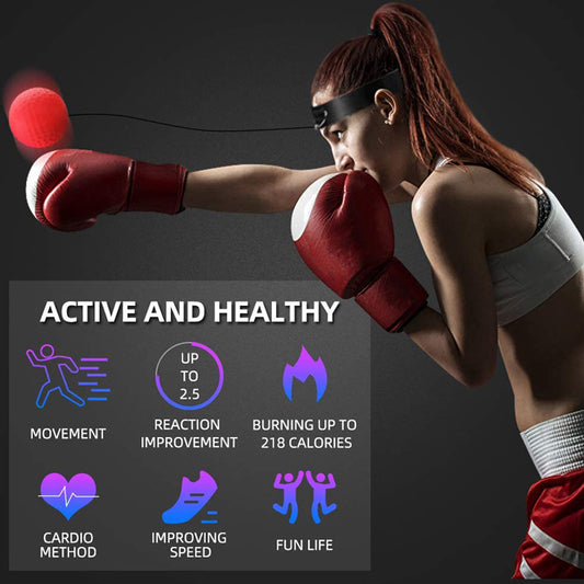 Push it fitness Boxing Reflex Ball Aura Restored