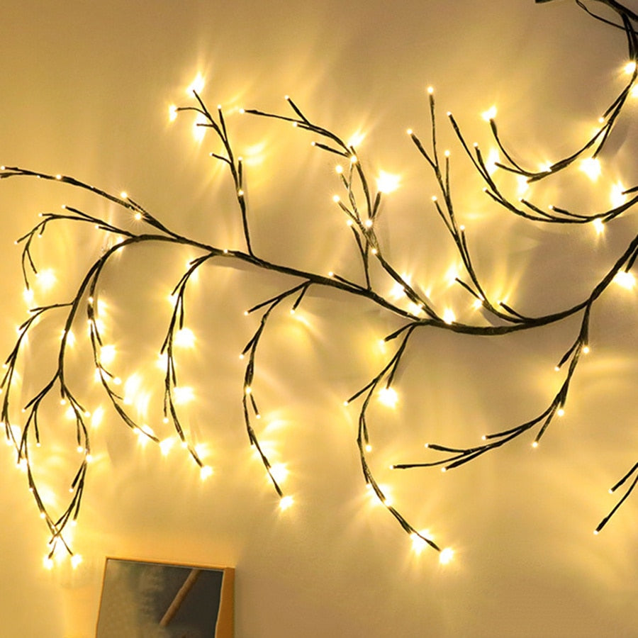 Willow Branch Wall light Decor Aura Restored