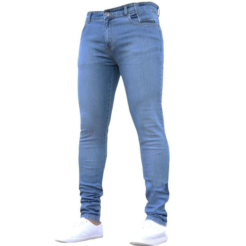 Guy Aura Zipper Stretch Jeans Aura Restored