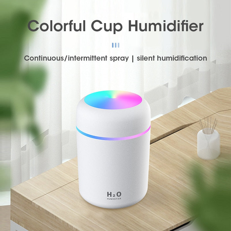 Courtney on top H2O Home LED Humidifier Aura Restored