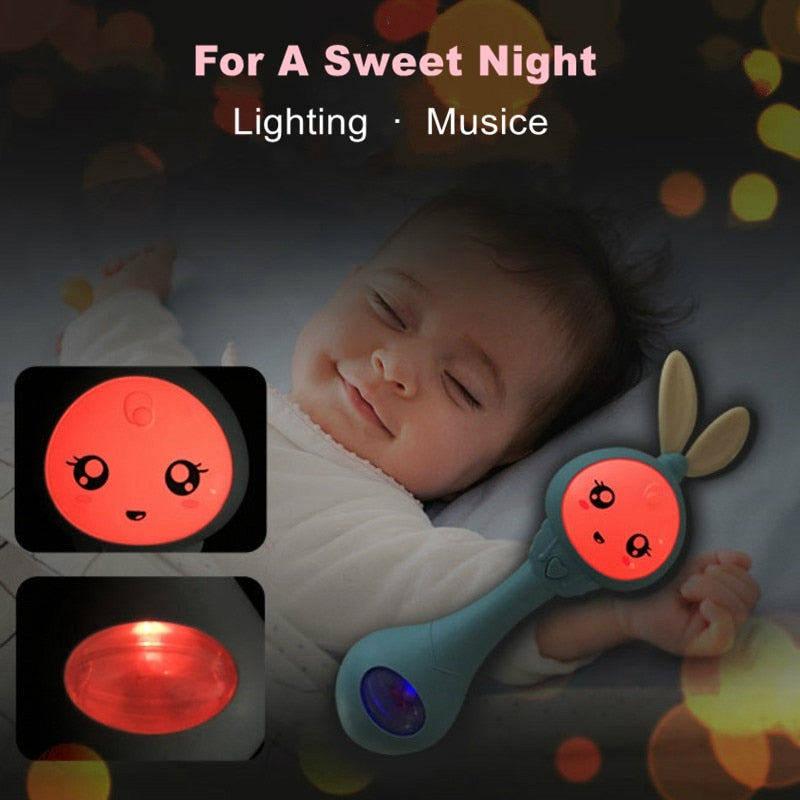 For the Kids Baby Music Flashing Rattle Aura Restored