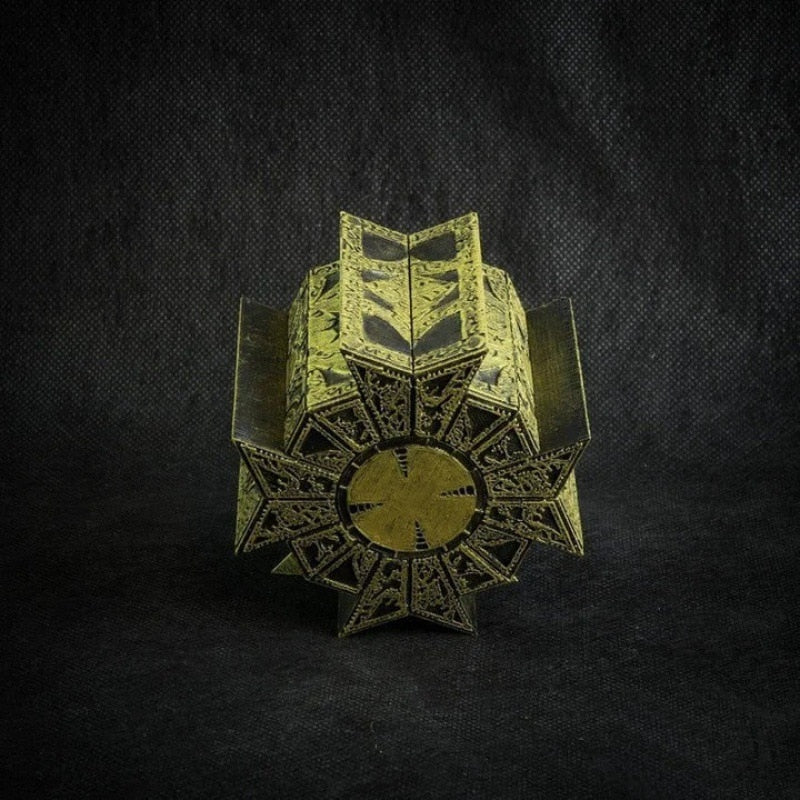 Replica Hellraiser Moveable Puzzle Box Aura Restored