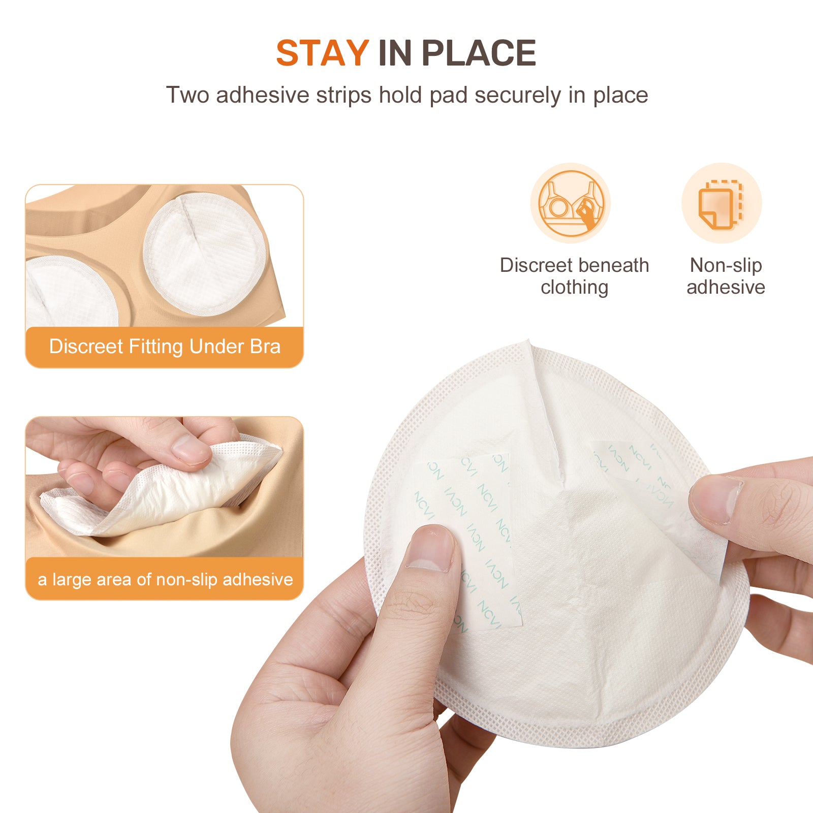 Soon-2-b Disposable Nursing Breast Pads Aura Restored