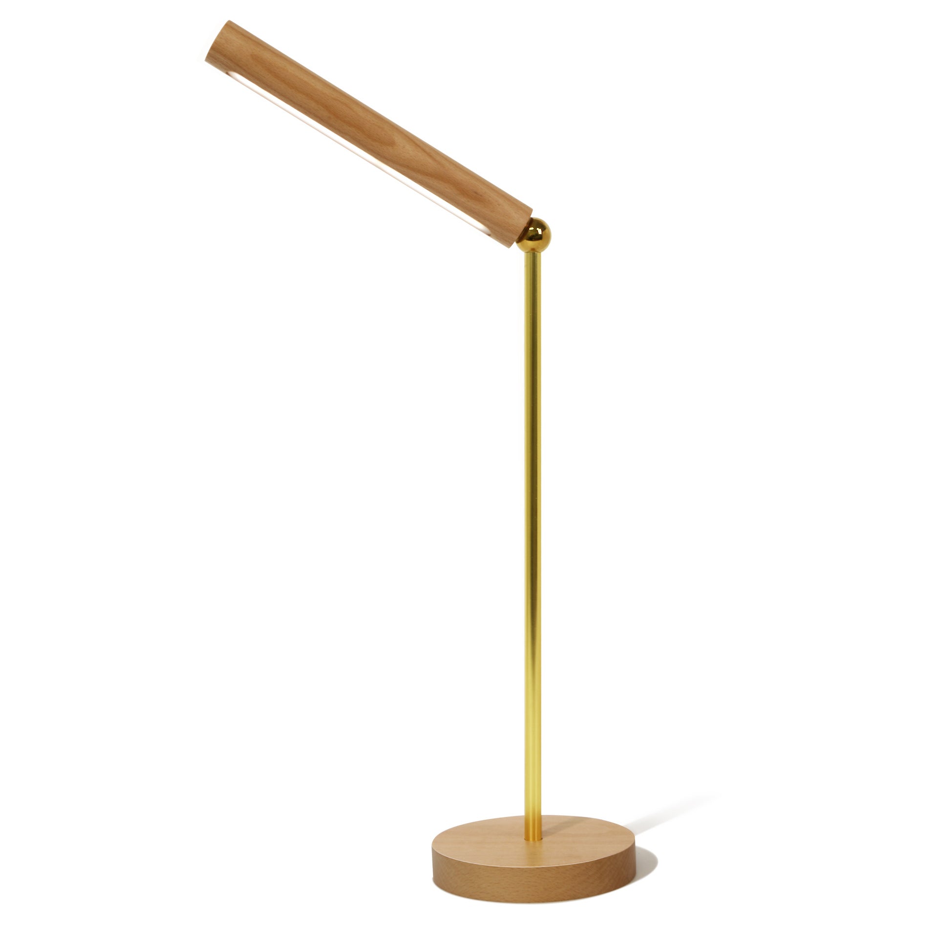 The Department Minimalist Wooden Desk Lamp Aura Restored