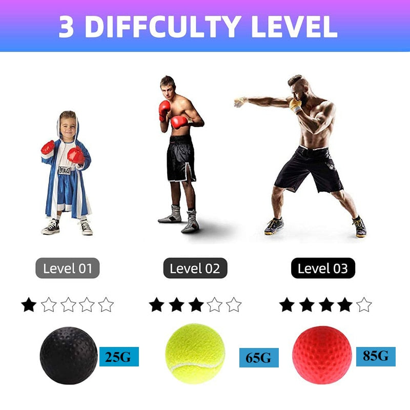 Push it fitness Boxing Reflex Speed Punch Ball Aura Restored