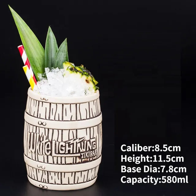 Whoa!!! Hawaii Ceramic Tiki Mugs Aura Restored