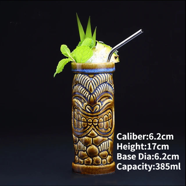 Whoa!!! Hawaii Ceramic Tiki Mugs Aura Restored