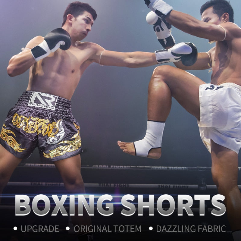 Another Boxer Living Flame Men Boxing Shorts Aura Restored