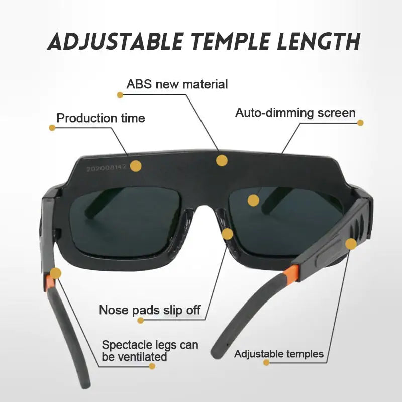 Aura Welding Auto-Darkening Anti-Glare Goggles Aura Restored