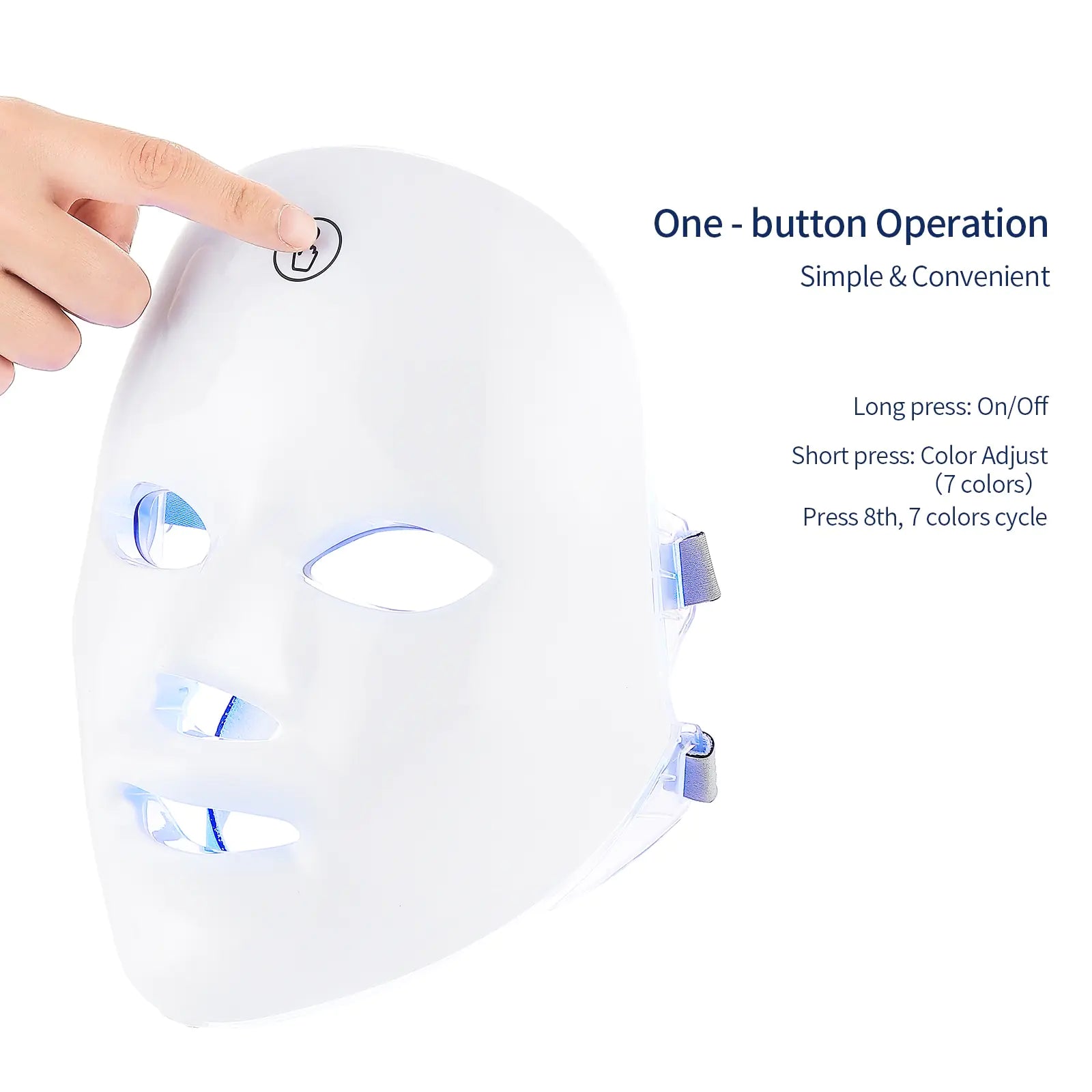 TAA USB Charge LED Facial Mask Aura Restored