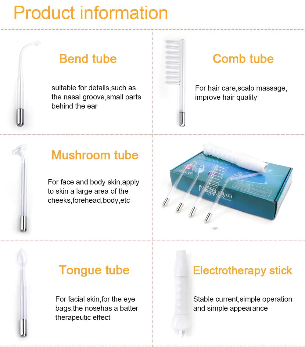 TAA High Frequency Electrotherapy Wand Aura Restored