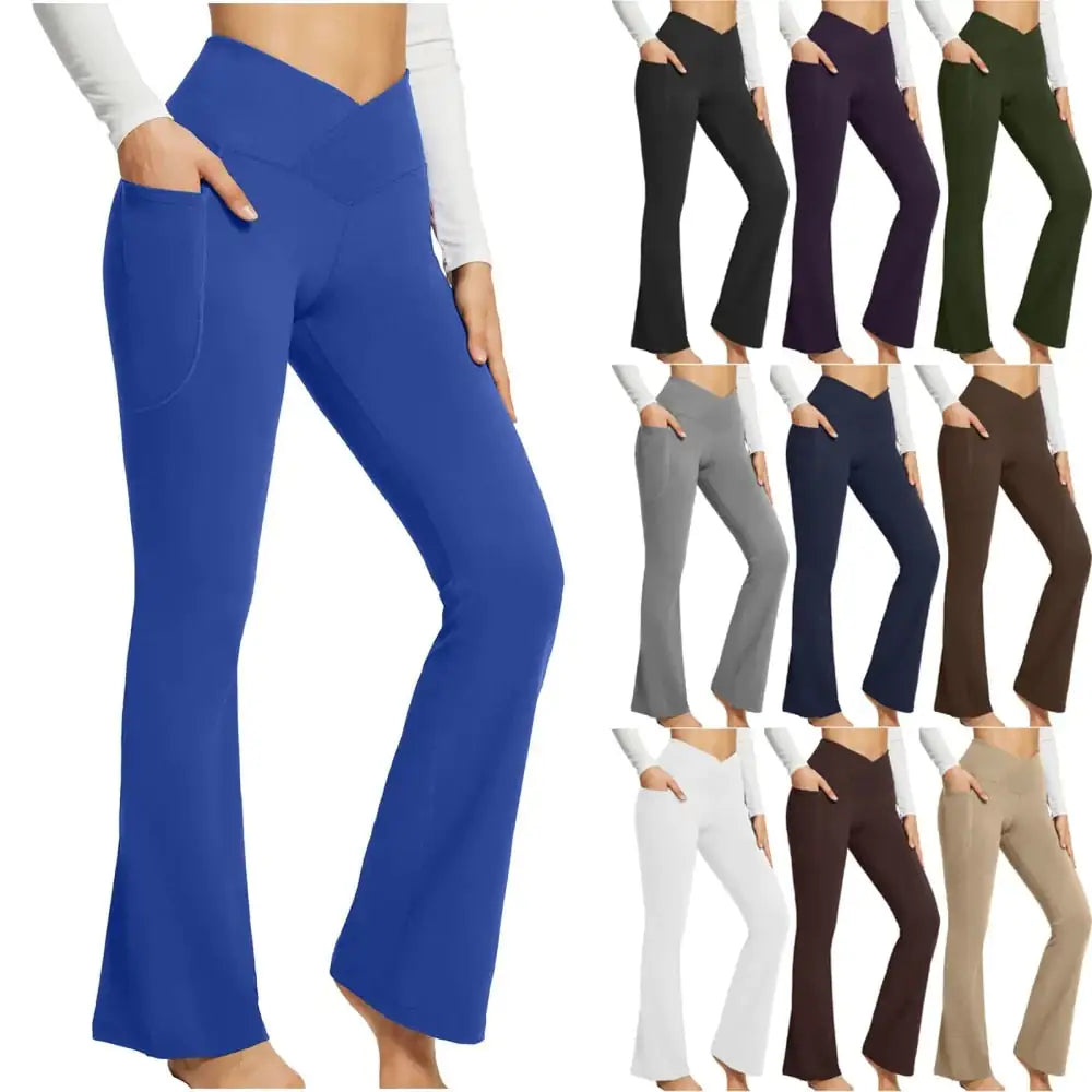 Land Near Yoga Flare Leggings Aura Restored