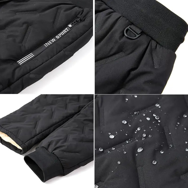 Guy Aura Fleece Winter Joggers Aura Restored