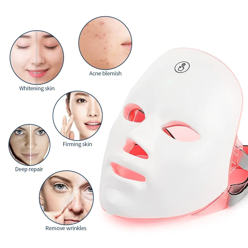 TAA USB Charge LED Facial Mask Aura Restored