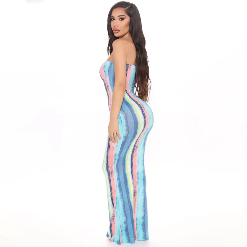 NYMY Strapless Summer Dress Aura Restored